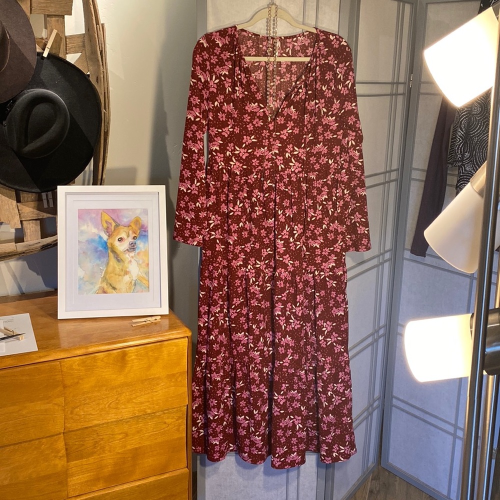 FREE PEOPLE MAXI DRESS (awesome price!)